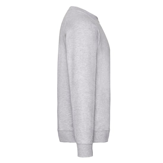 Fruit of the Loom Heren Klassiek Effen Raglan Sweatshirt (Heide Grijs) - Image 3
