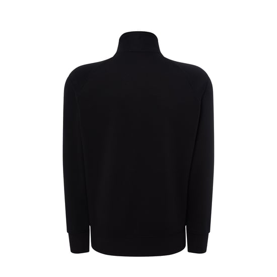 JHK Uniseks effen sweater met rits voor volwassenen (Zwart) - Image 2