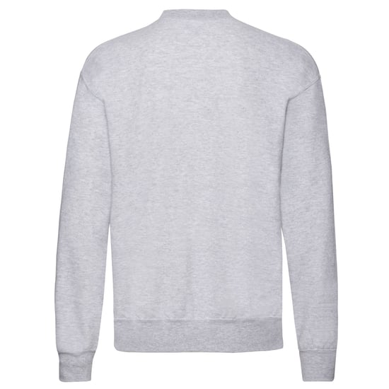 Fruit of the Loom Heren Classic Heather Ingesteld Sweatshirt (Donkergrijs) - Image 2