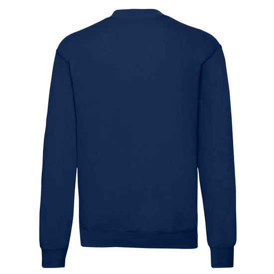 Fruit of the Loom Heren Klassiek Ingelegd Sweatshirt (Marine) - Image 2