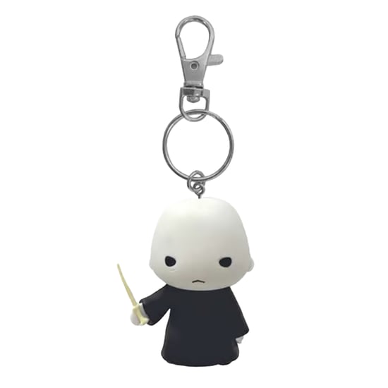 Harry Potter Chibi Voldemort Sleutelhanger (Wit/zwart) - Image 1