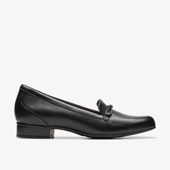 Juliet Schitterende Zwarte Leren Schoenen - Image 1