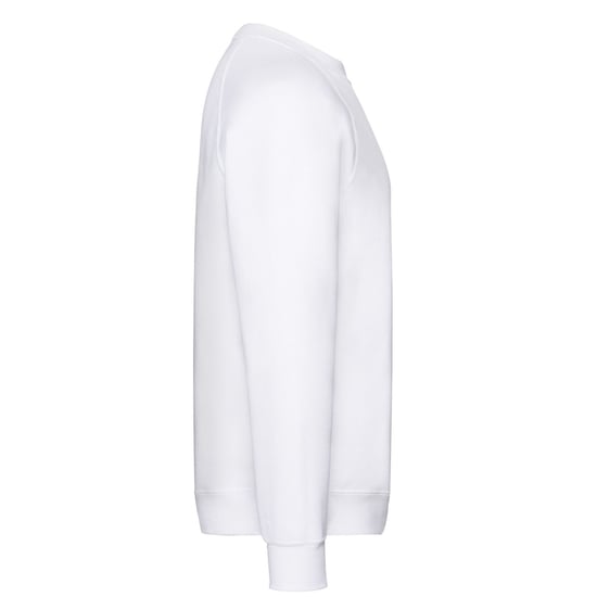 Fruit of the Loom Heren Klassiek Effen Raglan Sweatshirt (Wit) - Image 3