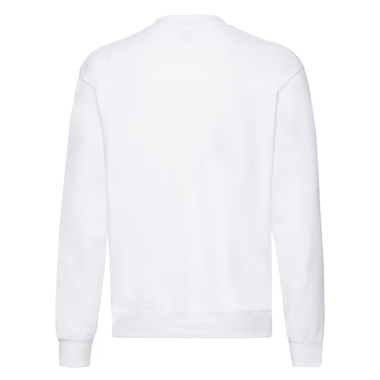 Fruit of the Loom Heren Klassiek Ingelegd Sweatshirt (Wit) - Image 2