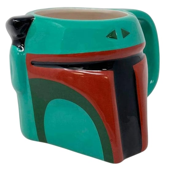 Star Wars Gebeeldhouwde Boba Fett-mok (Groen/rood) - Image 3