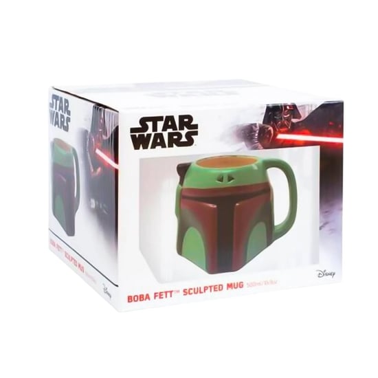 Star Wars Gebeeldhouwde Boba Fett-mok (Groen/rood) - Image 5
