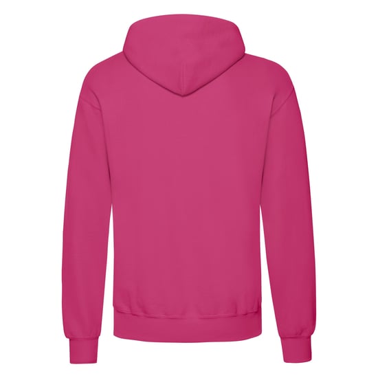 Fruit of the Loom Heren Klassieke Hoodie (Fuchsia) - Image 2