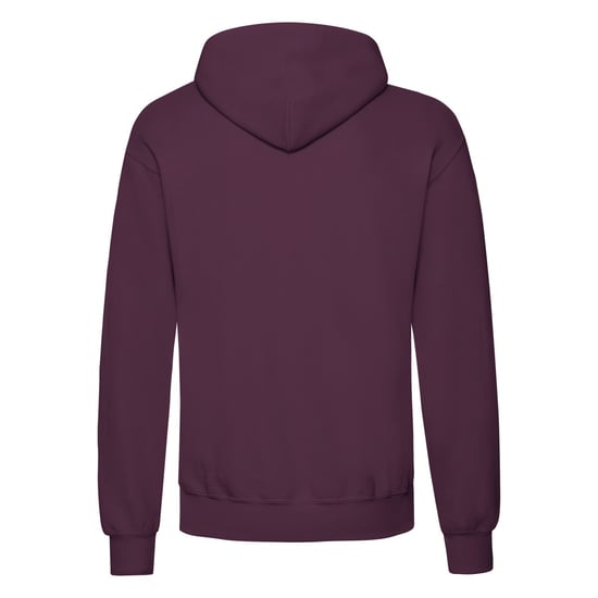 Fruit of the Loom Klassieke herenhoodie (Bourgondië) - Image 2