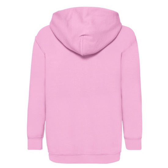 Fruit of the Loom Kinder/Kids Klassieke Hoodie (Lichtroze) - Image 2