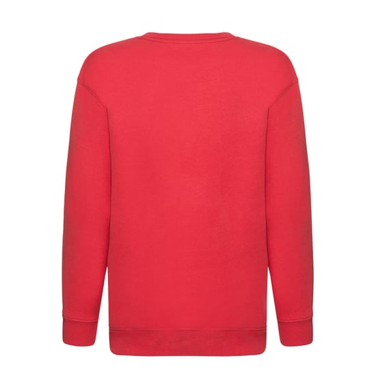 Fruit of the Loom Kinder/Kids Premium Sweatshirt met Inzetstuk (Rood) - Image 2