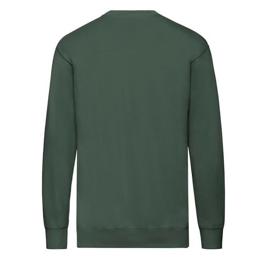 Fruit of the Loom Heren Lichtgewicht Set-In Sweatshirt (Fles groen) - Image 2