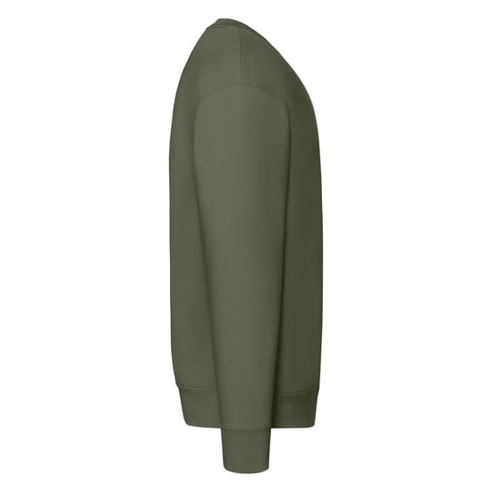 Fruit of the Loom Heren Premium Ingelegd Sweatshirt (Klassieke Olijf) - Image 3