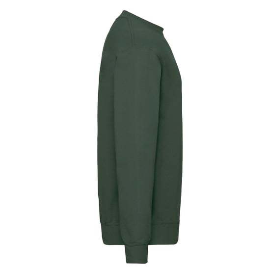 Fruit of the Loom Heren Klassiek Ingelegd Sweatshirt (Fles groen) - Image 3