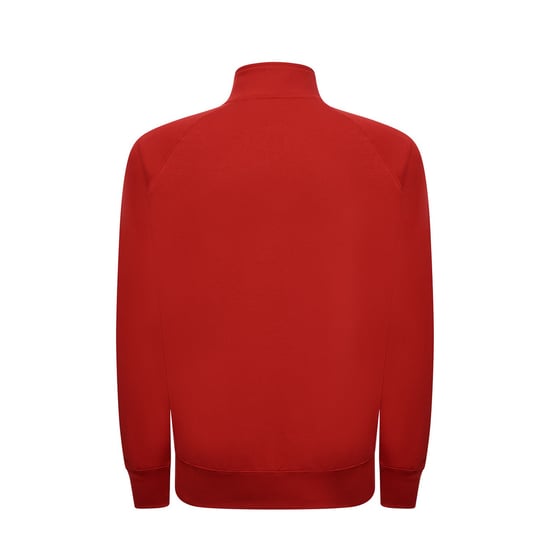 JHK Uniseks effen sweater met rits voor volwassenen (Rood) - Image 2
