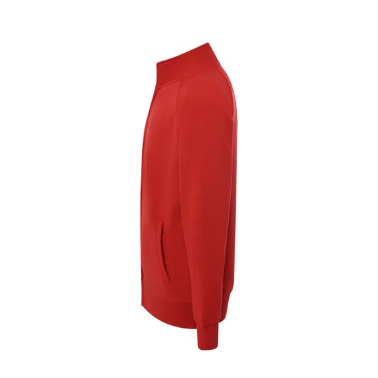JHK Uniseks effen sweater met rits voor volwassenen (Rood) - Image 3