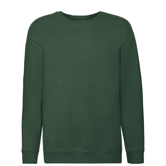 Fruit of the Loom Kinder/Kids Premium Sweatshirt met Inzetstuk (Fles groen) - Image 1