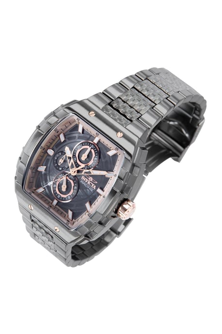 Invicta S1 Rally 50239 Herenhorloge - Quartz Uurwerk - Roestvrij Staal met Grijze Wijzerplaat - 47 mm - Image 2