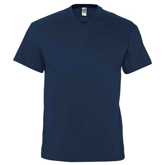 SOLS Heren Victory V-hals T-shirt (Marine) - Image 1