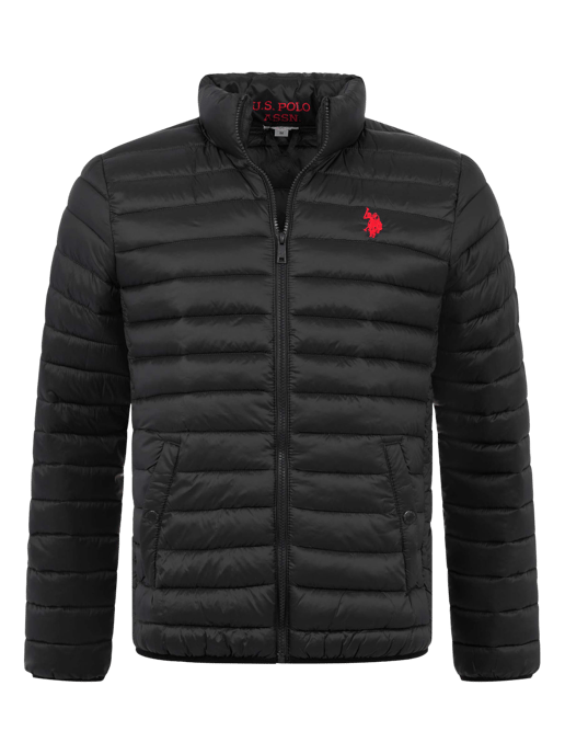 U.S. Polo Assn. heren gewatteerde jas met opstaande kraag - Image 1