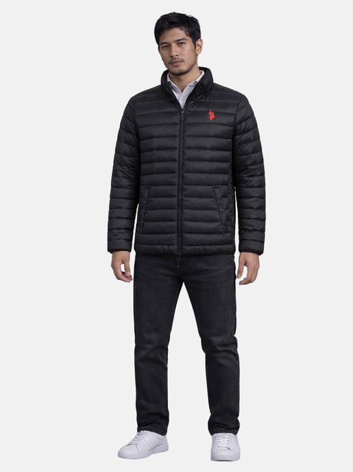 U.S. Polo Assn. heren gewatteerde jas met opstaande kraag - Image 4