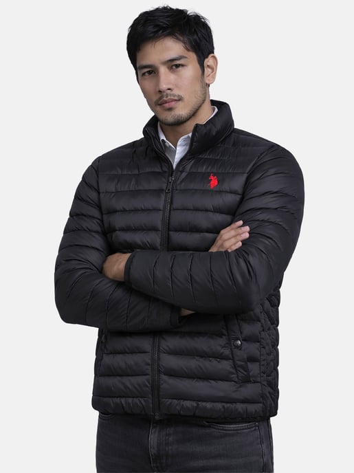 U.S. Polo Assn. heren gewatteerde jas met opstaande kraag - Image 6