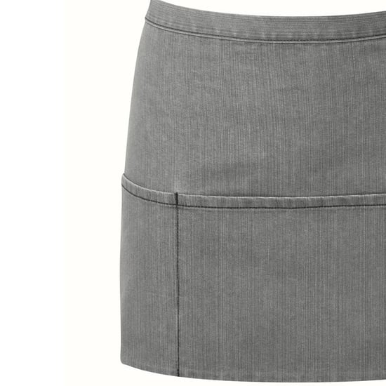 Premier Colours Collectie Denim schort met 3 zakken (Grijze Denim) - Image 2