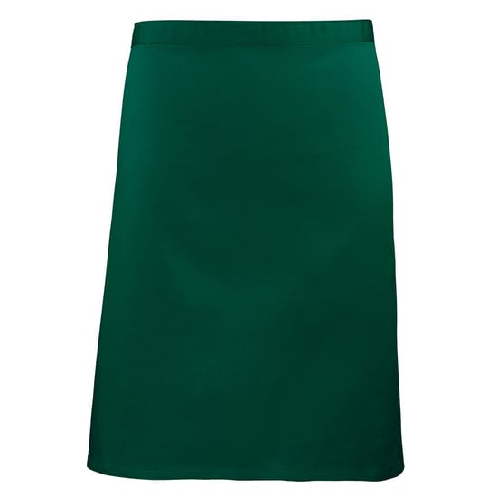 Premier Unisex Volwassenencollectie Halflang Taille Schort (Fles groen) - Image 1