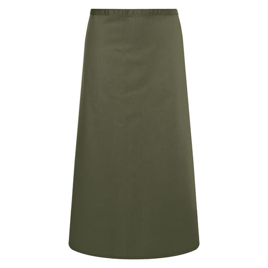 Karlowsky Basic Bistro Contrast Schort (Mosgroen) - Image 1