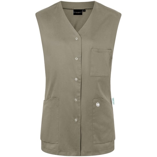 Karlowsky Dames/Dames Essential mouwloze werktuniek (Salie) - Image 1