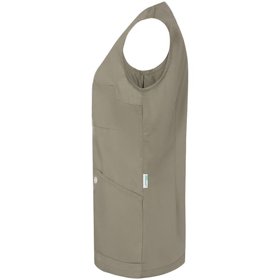 Karlowsky Dames/Dames Essential mouwloze werktuniek (Salie) - Image 3