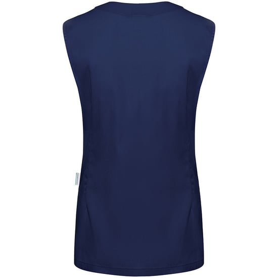 Karlowsky Dames/Dames Essential mouwloze werktuniek (Marine) - Image 2