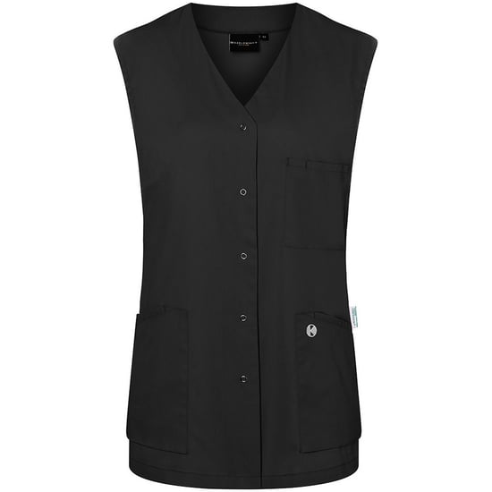 Karlowsky Dames/Dames Essential mouwloze werktuniek (Zwart) - Image 1