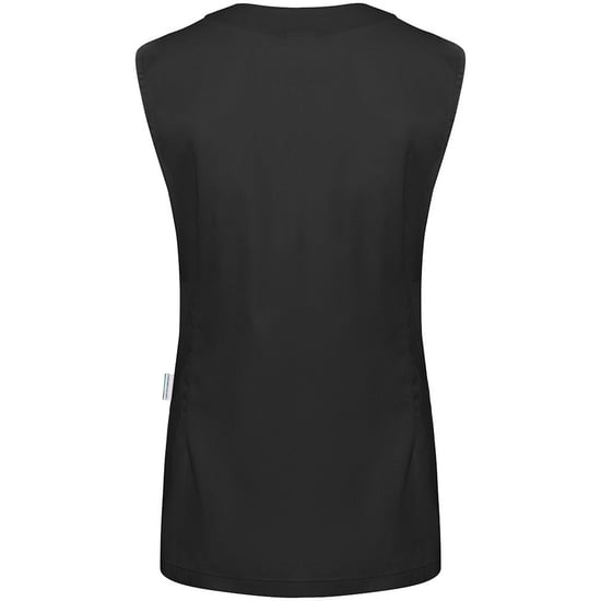 Karlowsky Dames/Dames Essential mouwloze werktuniek (Zwart) - Image 2