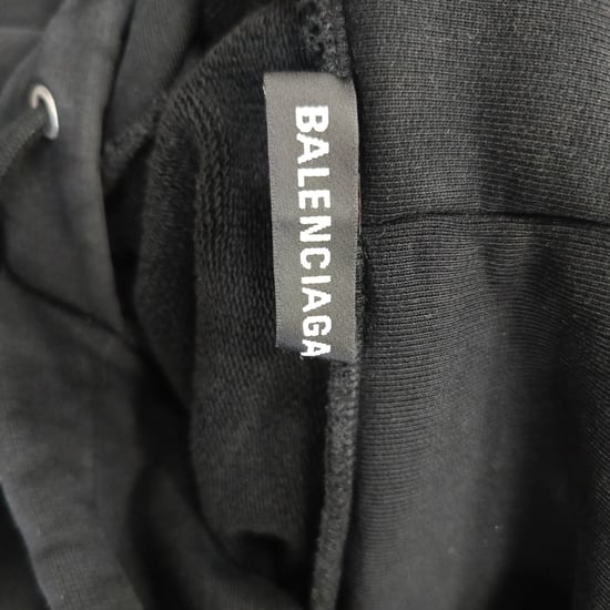 Balenciaga Politieke Campagne Medium Fit Hoodie in Zwarte Katoen - Image 6