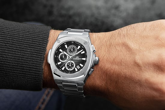 Rotorcraft Horloge Arcane Chrono Zilver - Image 3