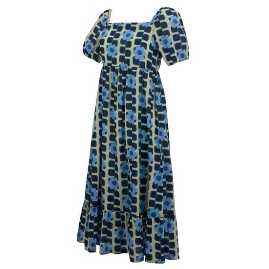 Regatta Dames/Dames Orla Kiely Reuzenbloem Zomer Midi Jurk (Blauw) - Image 3