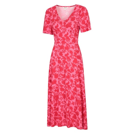 Mountain Warehouse Dames/Dames Como Bloemen Midi Jurk (Koraal) - Image 3