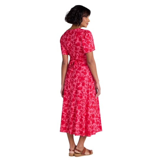 Mountain Warehouse Dames/Dames Como Bloemen Midi Jurk (Koraal) - Image 5