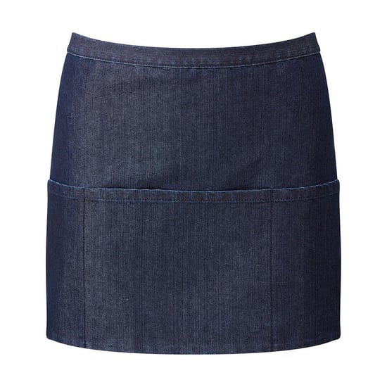 Premier Colours Collectie Denim schort met 3 zakken (Indigo Denim) - Image 1