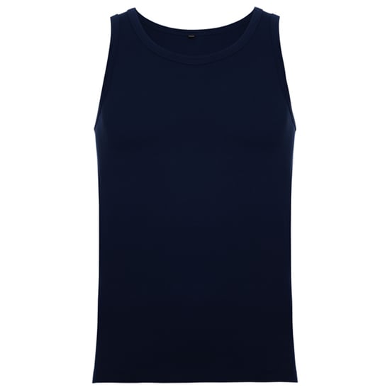 Roly Heren Texas Plain Tank Top (Marineblauw) - Image 1