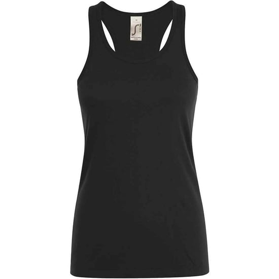 SOLS Dames/Dames Justin Tanktop (Diep zwart) - Image 1