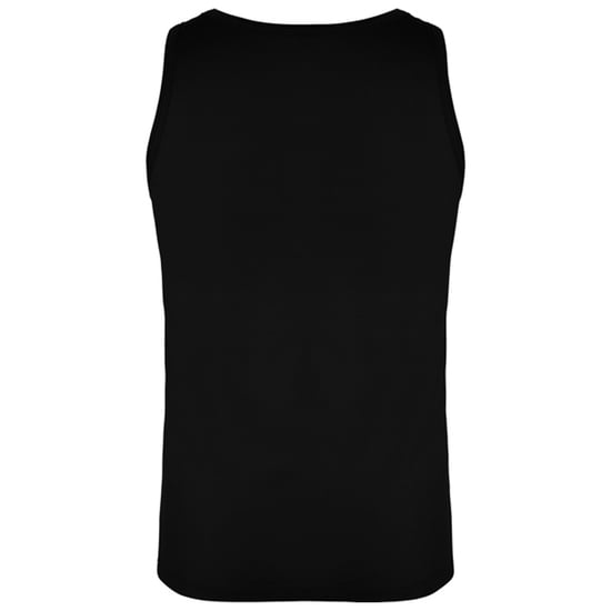 Roly Heren Texas Plain Tank Top (Zwart) - Image 2