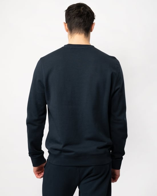 BOSS Orange Westart Heren Sweater Met Ronde Hals En Logo Patch NOS - Image 4