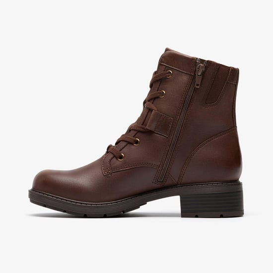 Hearth Parker Bruine Leren Boots - Image 2