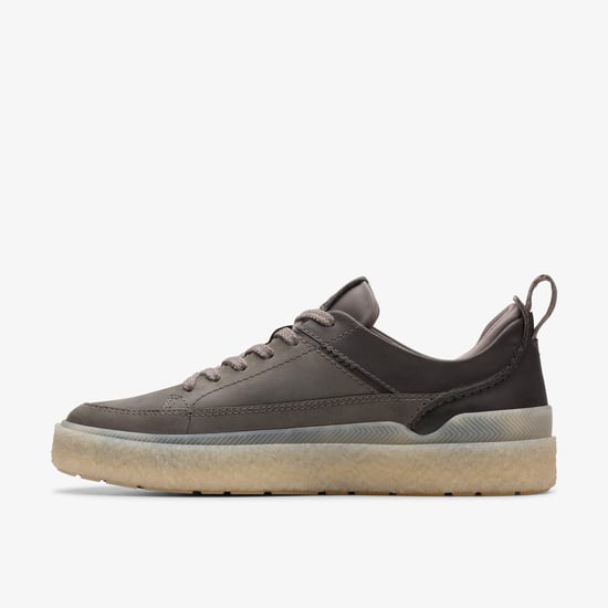 Somerset Kant Donkergrijze Nubuck Schoenen - Image 5