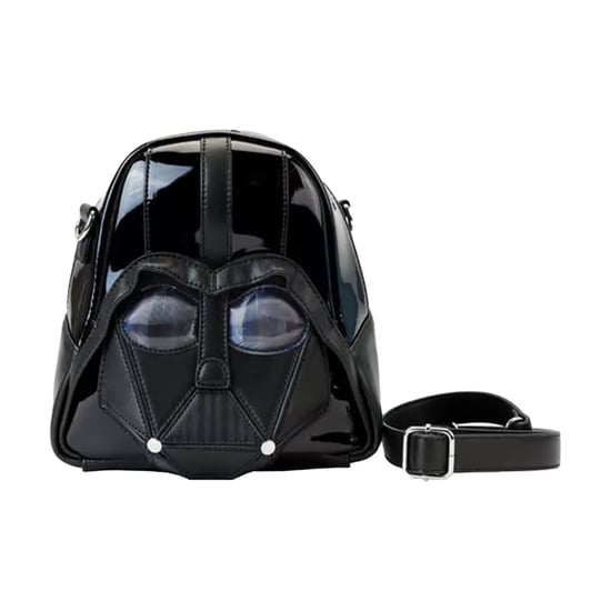 Star Wars Loungefly Helm Darth Vader Kruisbody Tas (Zwart) - Image 1