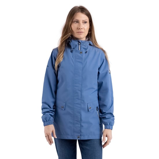 Trespass Dames/dames Flourish Waterproof Jasje (Kustblauw) - Image 1