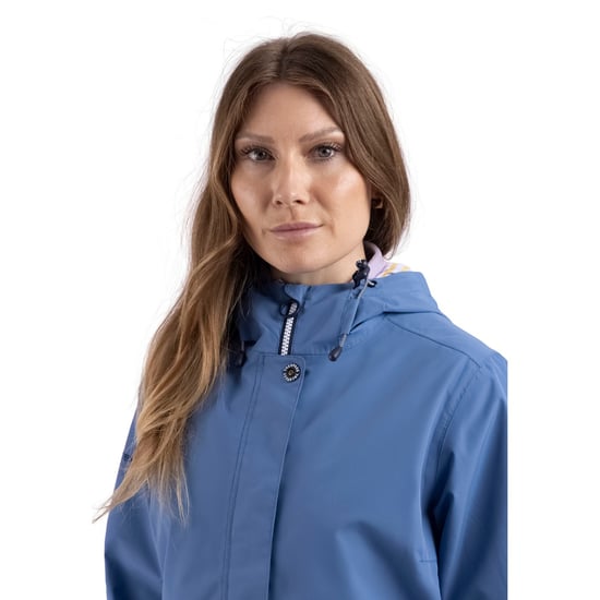 Trespass Dames/dames Flourish Waterproof Jasje (Kustblauw) - Image 3
