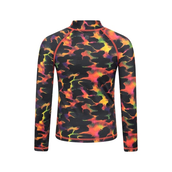 Mountain Warehouse Kinder/Kids Abstracte Rash Top met lange mouwen (Donkerrood) - Image 2
