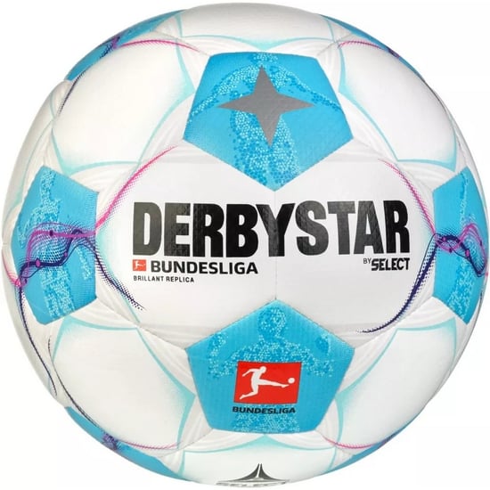 Select Derbystar Bundesliga Brillant Replica V24 Voetbal (Wit/blauw) - Image 1